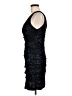 Express 100% Nylon Stars Black Cocktail Dress Size 8 - photo 5