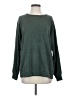 Volcom Solid Green Pullover Sweater Size S - photo 1