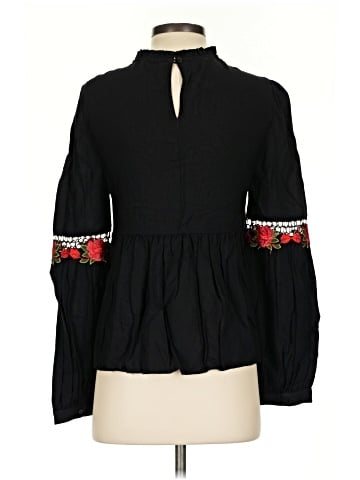 Basil heart Lola Long Sleeve Blouse (view 2)