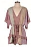 Storia Color Block Purple Romper Size S - photo 1