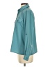 Laura Scott 100% Polyester Teal Long Sleeve Blouse Size S - photo 5