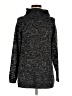 Effeci 100% Acrylic Tweed Black Turtleneck Sweater Size M - photo 1