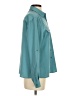 Laura Scott 100% Polyester Teal Long Sleeve Blouse Size S - photo 4
