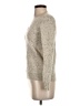 C by Bloomingdales 100% Cashmere Metallic Silver Cashmere Pullover Sweater Size S - photo 5