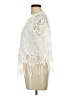 Bar III 100% Polyester Ivory 3/4 Sleeve Blouse Size L - photo 5