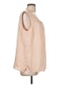 Talbots 100% Polyester Tan Sleeveless T-Shirt Size L - photo 4