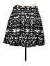 J.Crew 100% Polyester Print Black Casual Skirt Size 6 - photo 1