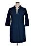 J. McLaughlin Blue Casual Dress Size XL - photo 1