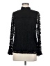 AGB Black Long Sleeve Blouse Size M - photo 1