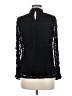 AGB Black Long Sleeve Blouse Size M - photo 2