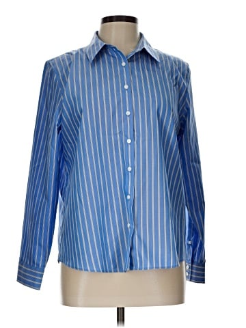 Lands' End Long Sleeve Button-Down Shirt (view 1)