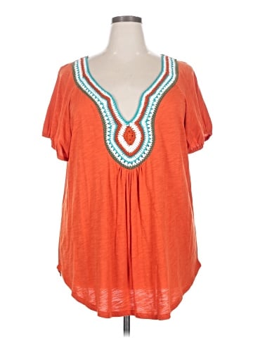 Melissa Paige Short Sleeve Blouse (view 1)