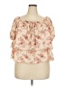 Shein Tan 3/4 Sleeve Blouse Size XXL/2XL - photo 1