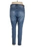 Tahari Solid Blue Jeans Size 18 - photo 2