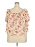 Shein Tan 3/4 Sleeve Blouse Size XXL/2XL - photo 2