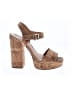 Schutz Tan Sandals Size 8 - photo 1
