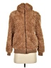 BB Dakota 100% Polyester Brown Faux Fur Jacket Size XS - photo 1