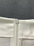 Unbranded Solid White Casual Dress Size S - photo 7