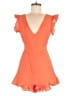 Blue Blush Orange Romper Size L - photo 1