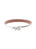 Gap 100% Leather White Gray Leather Belt Size XS - photo 1