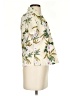 Assorted Brands 100% Cotton Floral Ivory Short Sleeve Blouse Size XS - photo 4