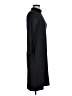 L.L.Bean Solid Black Casual Dress Size M - photo 4