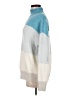 Gap Color Block Blue Turtleneck Sweater Size Med - Lg - photo 5