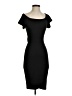 Ella Moss Solid Black Cocktail Dress Size XS - photo 1