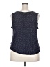 Ann Taylor LOFT Blue Sleeveless Blouse Size 18 - photo 2