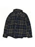Billabong 100% Cotton Plaid Blue Long Sleeve Button-Down Shirt Size 6 - photo 1