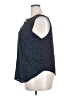 Ann Taylor LOFT Blue Sleeveless Blouse Size 18 - photo 5
