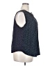 Ann Taylor LOFT Blue Sleeveless Blouse Size 18 - photo 4