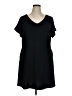 BTFBM Solid Black Casual Dress Size XL - photo 1