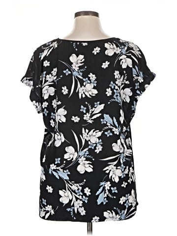 Worthington Short Sleeve Blouse (view 2)