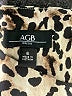 AGB Animal Print Brown Casual Dress Size 6 - photo 7