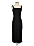 Nine Britton Solid Black Casual Dress Size S - photo 1