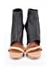 ALLSAINTS Spitalfields 100% Leather Gray Black Heels Size EU 40 - photo 2