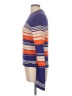 Rockies 100% Acrylic Stripes Blue Pullover Sweater Size L - photo 5