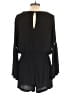 Ambiance 100% Rayon Solid Black Romper Size 1X - photo 2