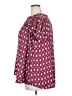 Lane Bryant 100% Polyester Burgundy 3/4 Sleeve Blouse Size 20 - photo 5