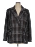 Avec Les Filles Plaid Gray Blazer Size 1X - photo 1