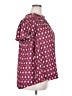 Lane Bryant 100% Polyester Burgundy 3/4 Sleeve Blouse Size 20 - photo 4