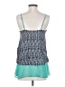 THML 100% Rayon Teal Sleeveless Blouse Size S - photo 2