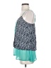 THML 100% Rayon Teal Sleeveless Blouse Size S - photo 5
