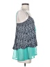 THML 100% Rayon Teal Sleeveless Blouse Size S - photo 4