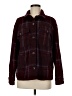 Maurices 100% Polyester Plaid Burgundy Jacket Size M - photo 1