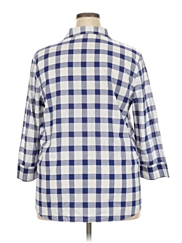 Van Heusen 3/4 Sleeve Button-Down Shirt (view 2)