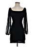 Shein Solid Black Cocktail Dress Size 2 - photo 1