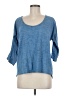 Splendid Blue 3/4 Sleeve T-Shirt Size M - photo 1