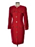 Talbots 100% Acetate Red Casual Dress Size 4 Petite - photo 1